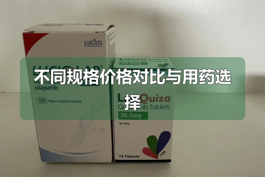 不同规格价格对比与用药选择